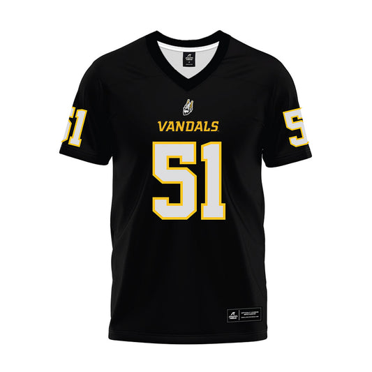 Idaho - NCAA Football : Xavier Slayton - Black Premium Football Jersey