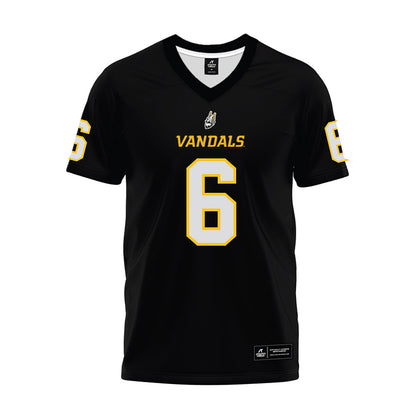 Idaho - NCAA Football : Zakhari Spears - Black Premium Football Jersey-0