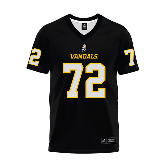 Idaho - NCAA Football : Gabriel Staszak - Black Premium Football Jersey-0