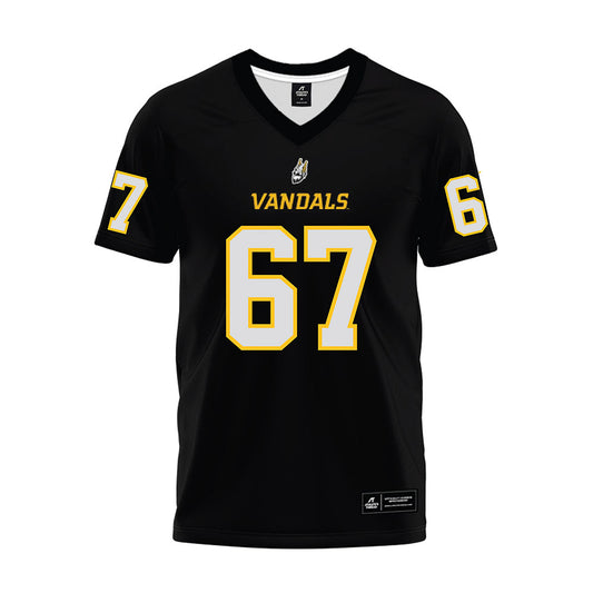 Idaho - NCAA Football : Tyler Skinner - Black Premium Football Jersey