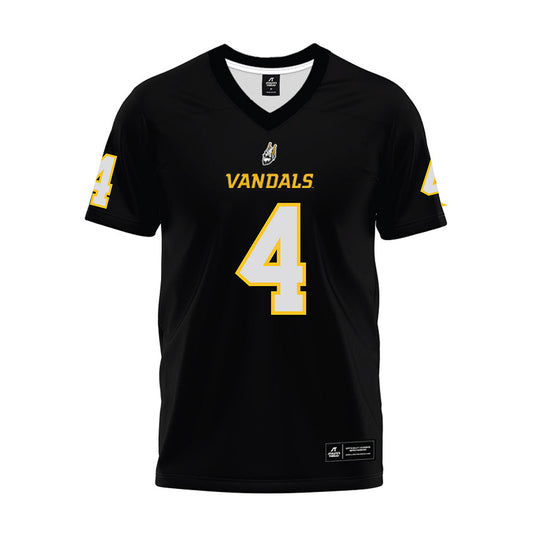 Idaho - NCAA Football : Tony Harste - Black Premium Football Jersey