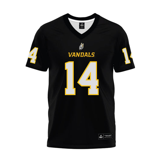 Idaho - NCAA Football : Spencer Richardson - Black Premium Football Jersey-0