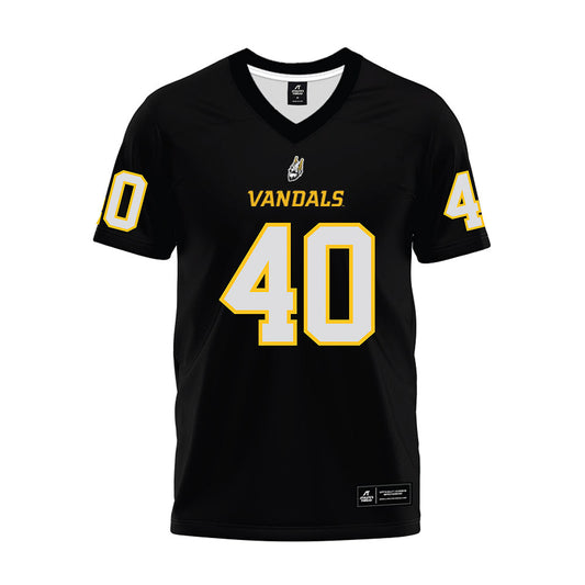 Idaho - NCAA Football : Harrison DeShazer - Black Premium Football Jersey-0