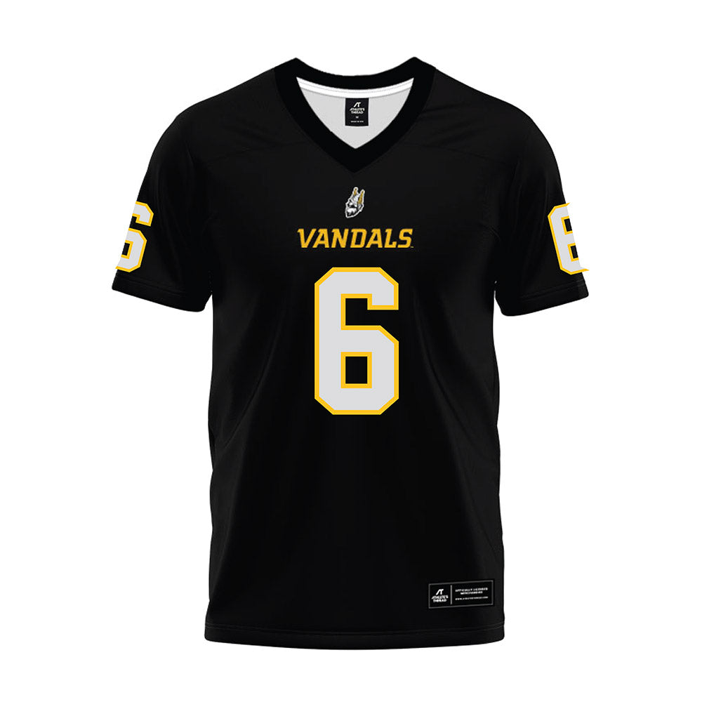Idaho - NCAA Football : Zakhari Spears - Black Premium Football Jersey-0