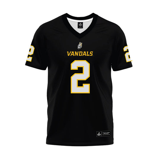 Idaho - NCAA Football : Jack Layne - Black Premium Football Jersey