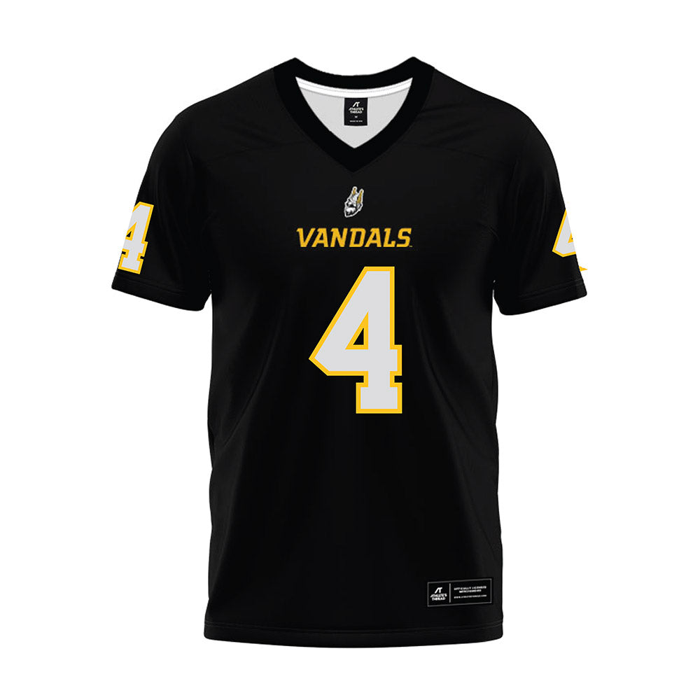 Idaho - NCAA Football : Isiah King - Black Premium Football Jersey-0