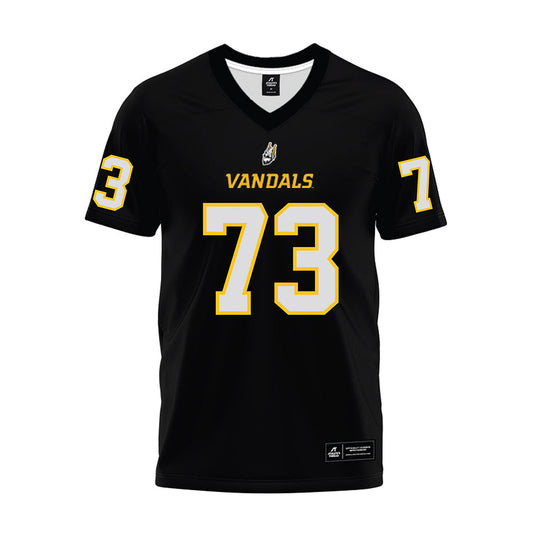 Idaho - NCAA Football : Nathan Pritchard - Black Premium Football Jersey-0