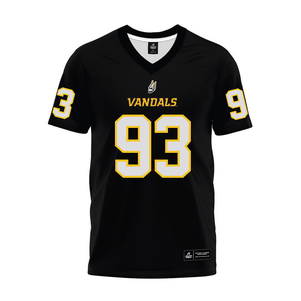 Idaho - NCAA Football : Sam Brown - Black Premium Football Jersey