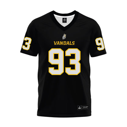 Idaho - NCAA Football : Sam Brown - Black Premium Football Jersey