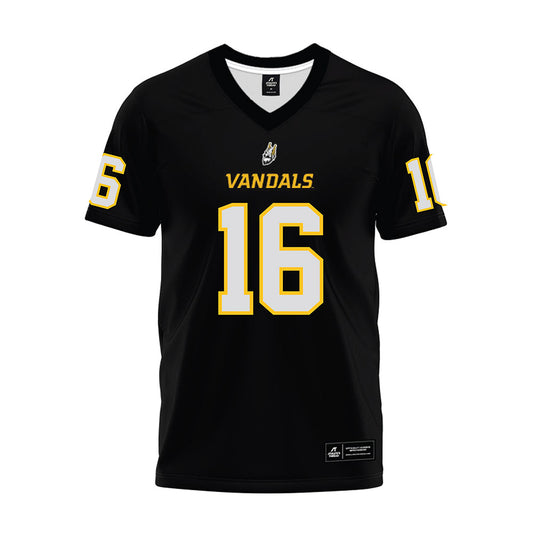 Idaho - NCAA Football : Rocco Koch - Black Premium Football Jersey