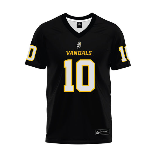 Idaho - NCAA Football : Jack Wagner - Black Premium Football Jersey-0