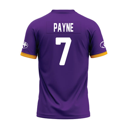 North Alabama - NCAA Football : Jamari Payne - Purple Premium Football Jersey-1