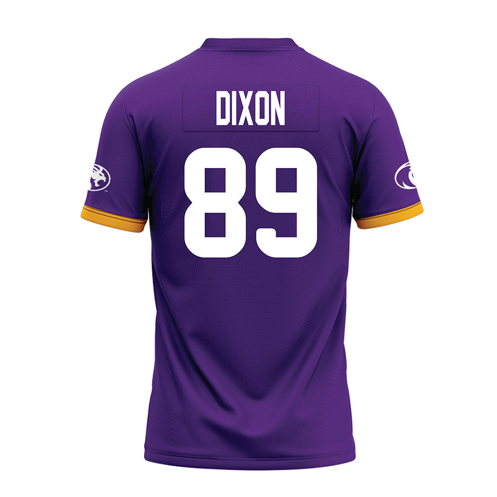North Alabama - NCAA Football : Chandler Dixon - Purple Premium Football Jersey-1