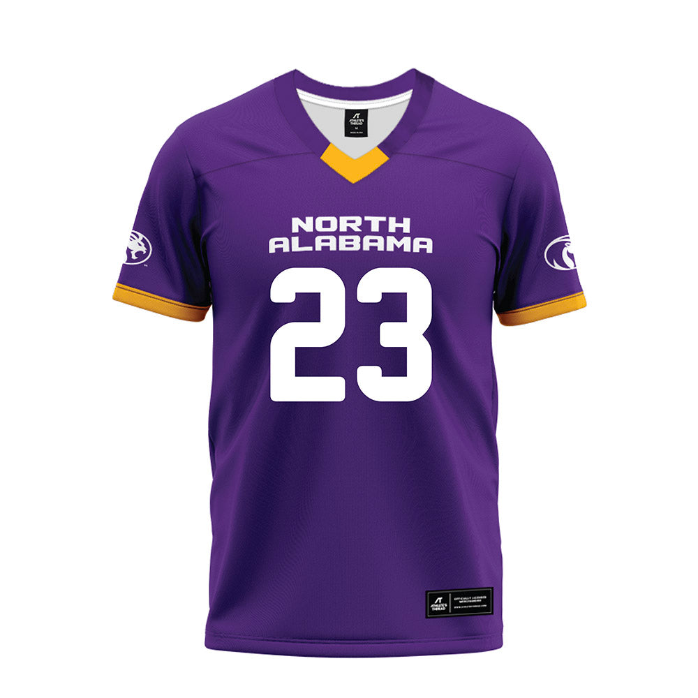 North Alabama - NCAA Football : Kaden Cooper - Purple Premium Football Jersey