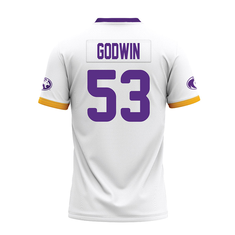 North Alabama - NCAA Football : Evan Godwin - White Premium Football Jersey