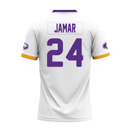 North Alabama - NCAA Football : Cameron Jamar - White Premium Football Jersey-1