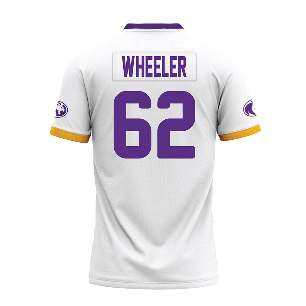 North Alabama - NCAA Football : Carson Wheeler - White Premium Football Jersey-1