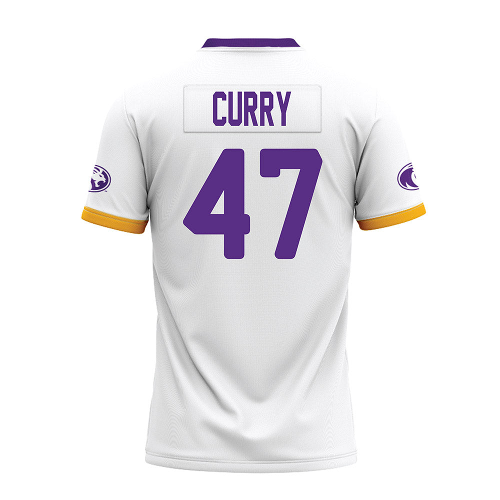 North Alabama - NCAA Football : Nathan Curry - White Premium Football Jersey