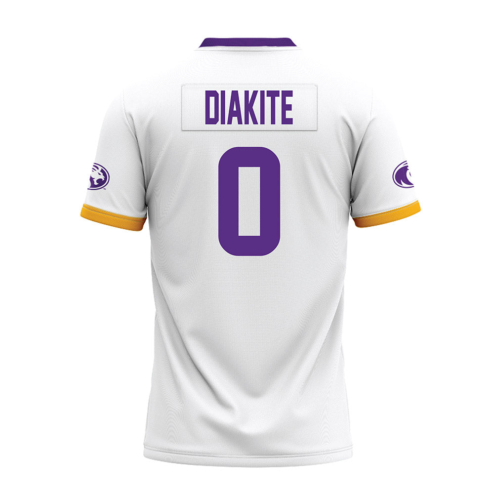 North Alabama - NCAA Football : BJ Diakite - White Premium Football Jersey-1