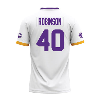 North Alabama - NCAA Football : Aidan Robinson - White Premium Football Jersey