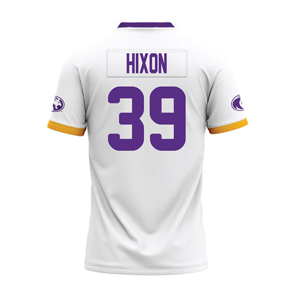 North Alabama - NCAA Football : Josiah Hixon - White Premium Football Jersey-1