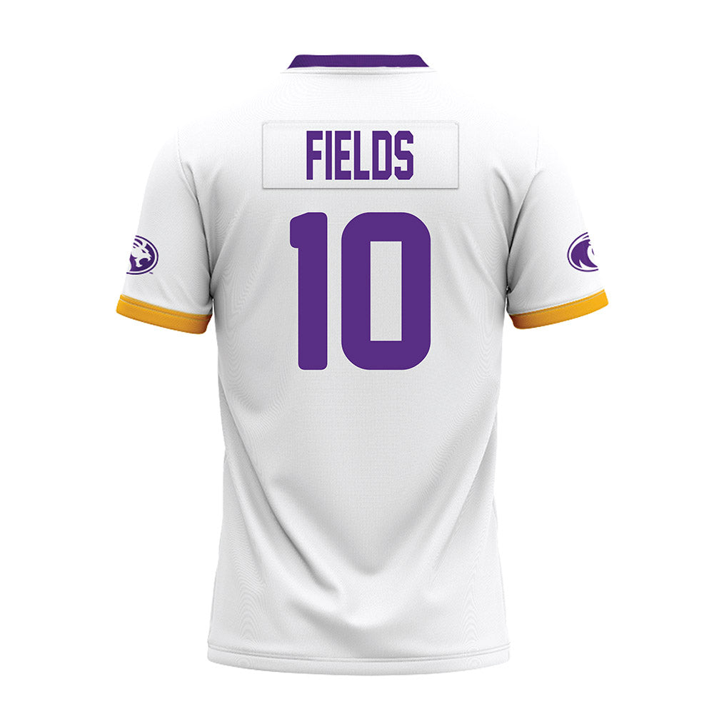 North Alabama - NCAA Football : KJ fields - White Premium Football Jersey-1