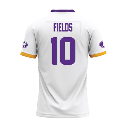 North Alabama - NCAA Football : KJ fields - White Premium Football Jersey-1