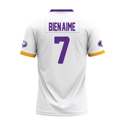 North Alabama - NCAA Football : Philjae Bien-Aime - White Premium Football Jersey