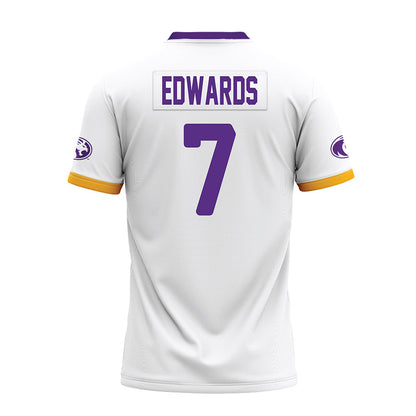 North Alabama - NCAA Football : Jalin Edwards - White Premium Football Jersey-1