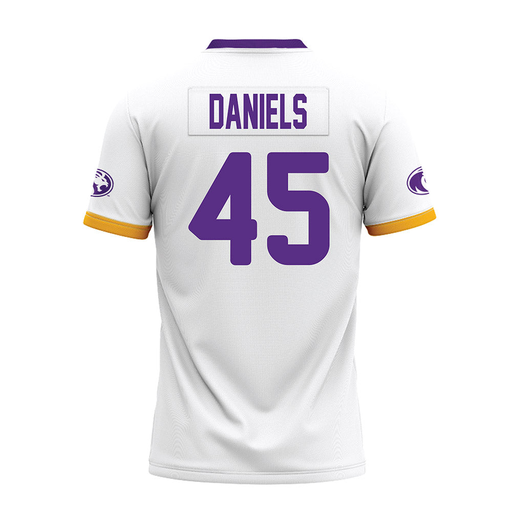 North Alabama - NCAA Football : Tyrik Daniels - White Premium Football Jersey-1