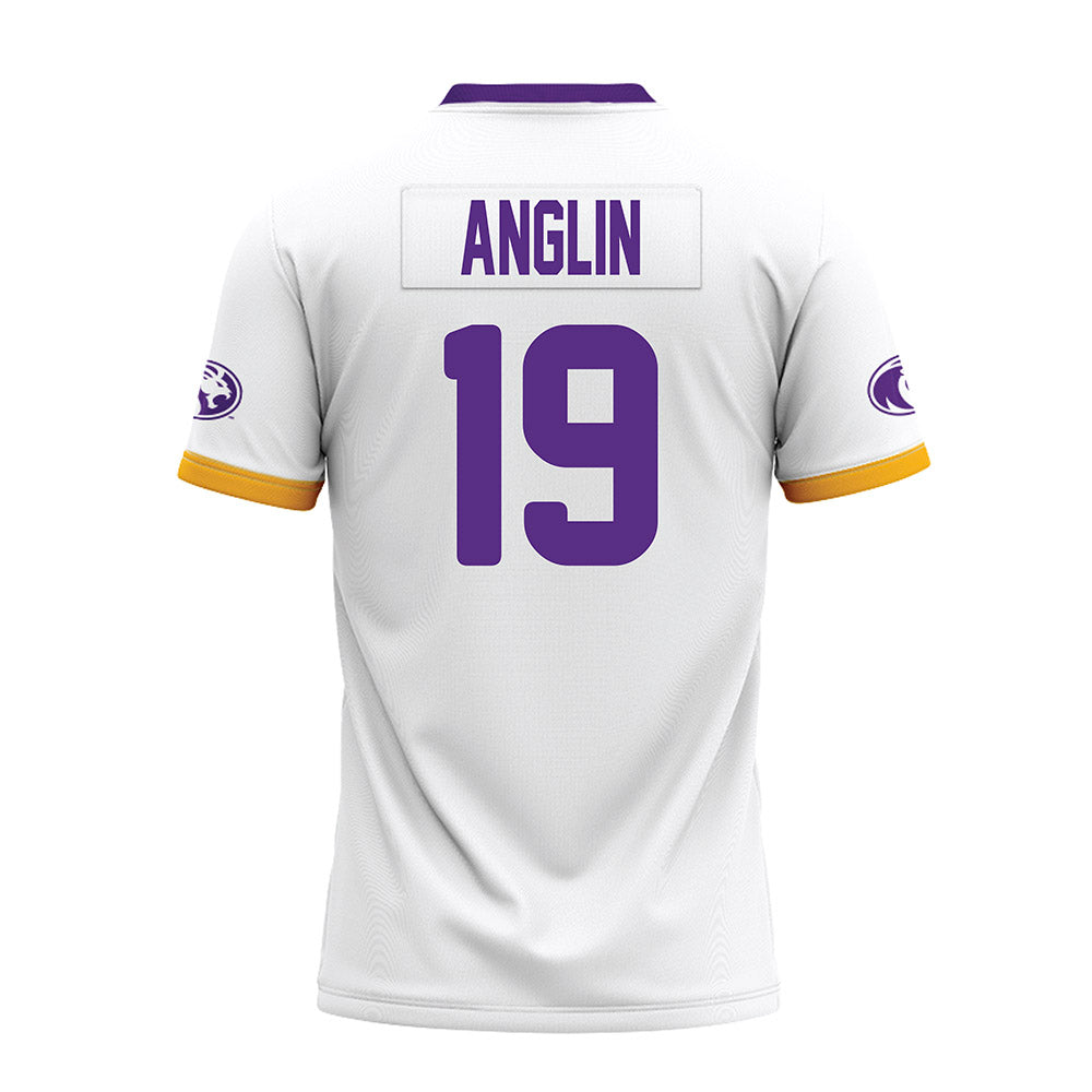 North Alabama - NCAA Football : Josh Anglin - White Premium Football Jersey