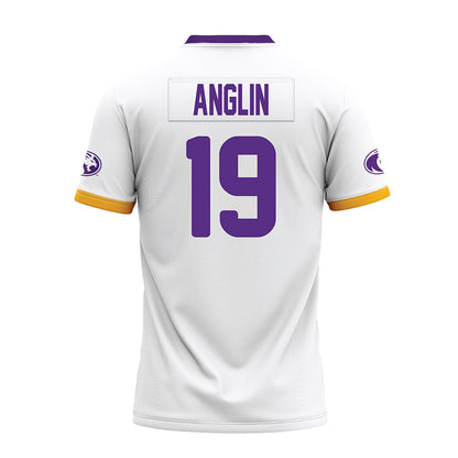 North Alabama - NCAA Football : Josh Anglin - White Premium Football Jersey