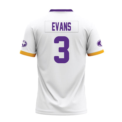 North Alabama - NCAA Football : Jj Evans - White Premium Football Jersey