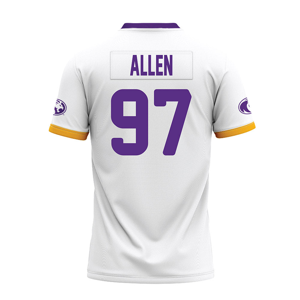 North Alabama - NCAA Football : Trace Allen - White Premium Football Jersey-1