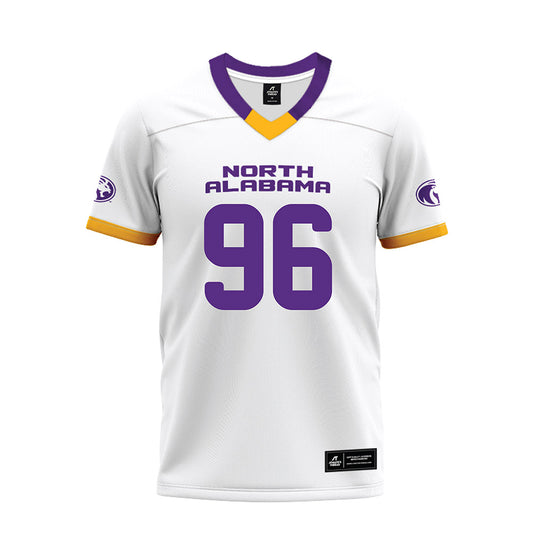 North Alabama - NCAA Football : Matthew Heard - White Premium Football Jersey-0