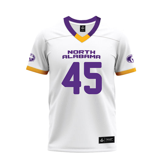 North Alabama - NCAA Football : Tyrik Daniels - White Premium Football Jersey-0
