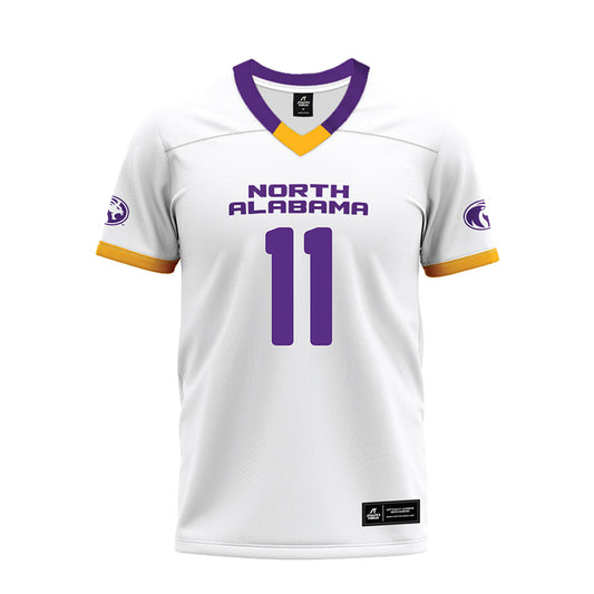 North Alabama - NCAA Football : Jalyn Daniels - White Premium Football Jersey