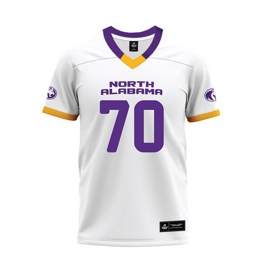 North Alabama - NCAA Football : Eric Williams - White Premium Football Jersey-0