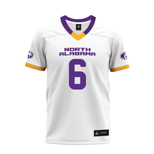 North Alabama - NCAA Football : Travis Collier - White Premium Football Jersey-0