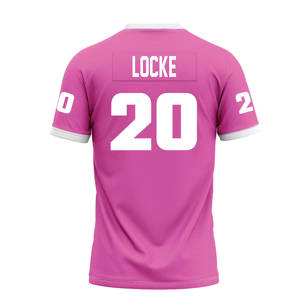UTC - NCAA Football : Solomon Locke - Pink Premium Football Jersey-1