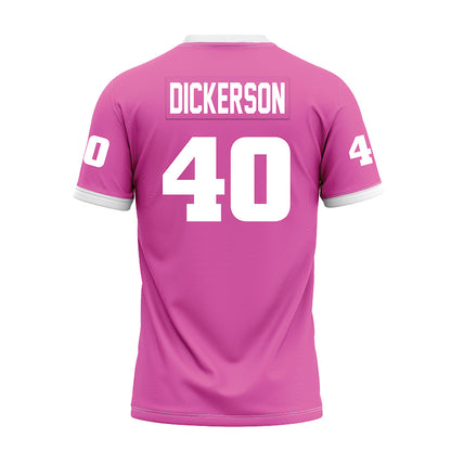 UTC - NCAA Football : Jordyn Dickerson - Pink Premium Football Jersey-1