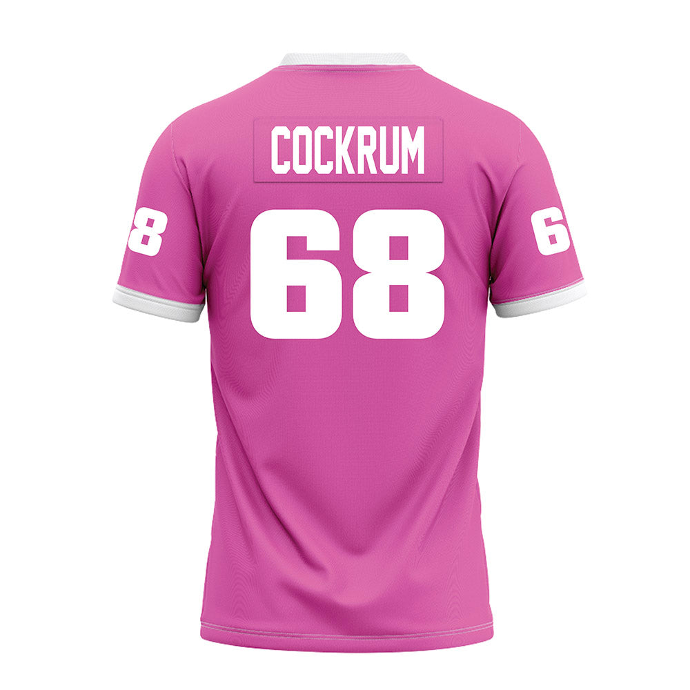 UTC - NCAA Football : KErius Cockrum - Pink Premium Football Jersey-1