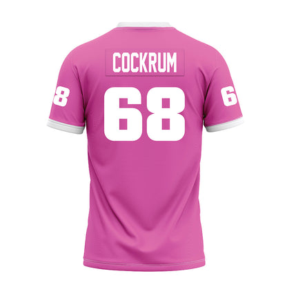 UTC - NCAA Football : KErius Cockrum - Pink Premium Football Jersey-1
