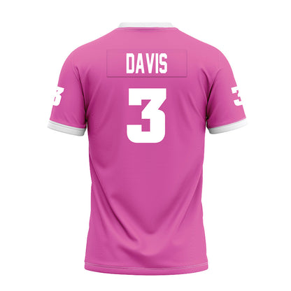 UTC - NCAA Football : Reggie Davis - Pink Premium Football Jersey