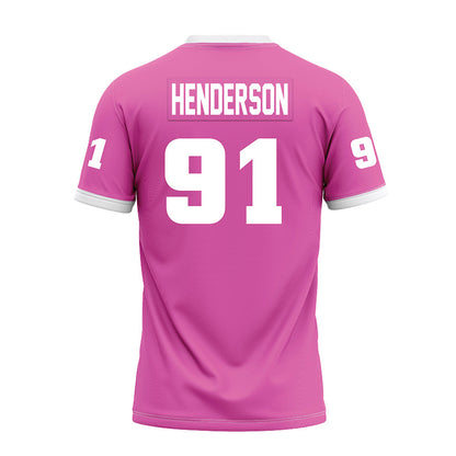 UTC - NCAA Football : Montrell Henderson - Pink Premium Football Jersey-1