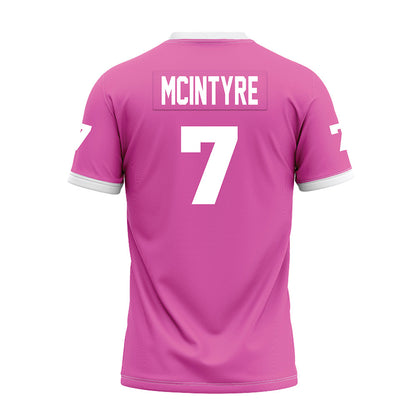 UTC - NCAA Football : John McIntyre - Pink Premium Football Jersey-1