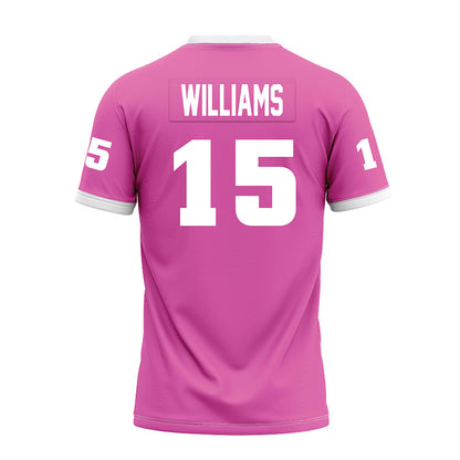 UTC - NCAA Football : Joshua Williams - Pink Premium Football Jersey