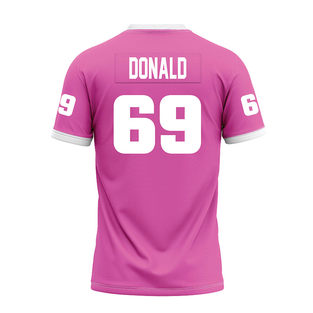 UTC - NCAA Football : Aidan Donald - Pink Premium Football Jersey