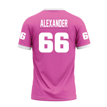UTC - NCAA Football : Watts Alexander - Pink Premium Football Jersey
