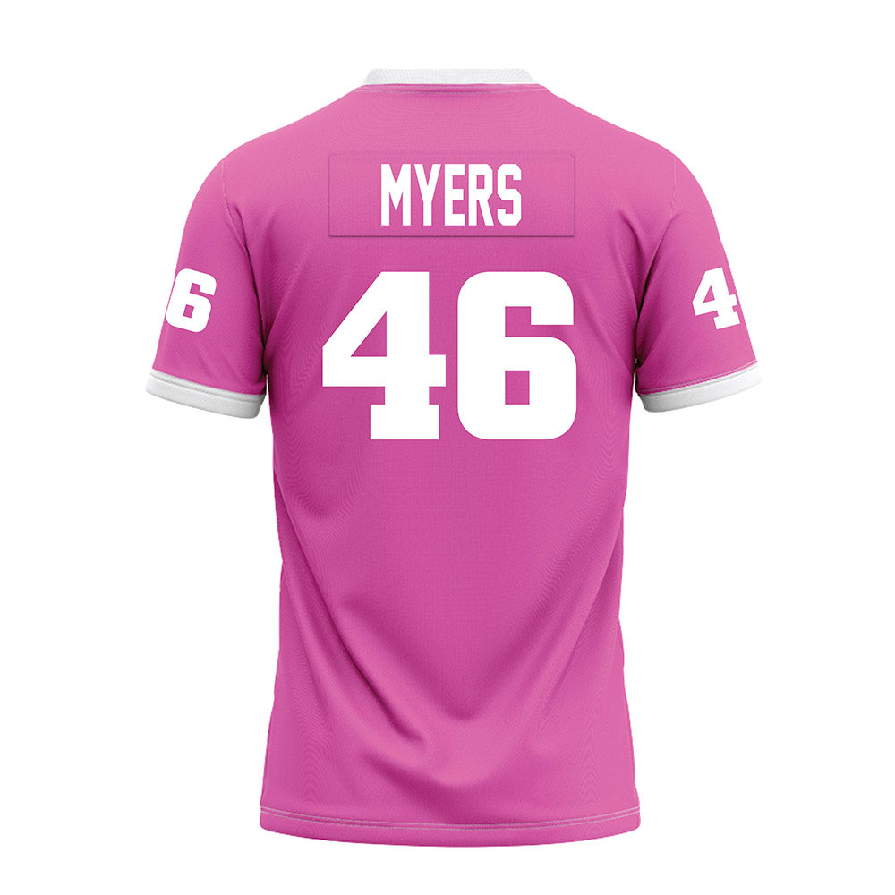 UTC - NCAA Football : Ethan Myers - Pink Premium Football Jersey-1